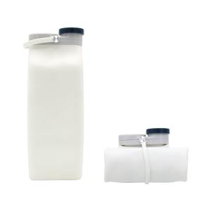 Quality Unisex Large Capacity 600ML Collapsible Silicone Water Bottle wholesale