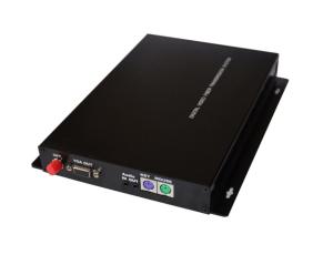 Quality VGA Fiber Extender with duplex PS2 and bidirectional audio wholesale
