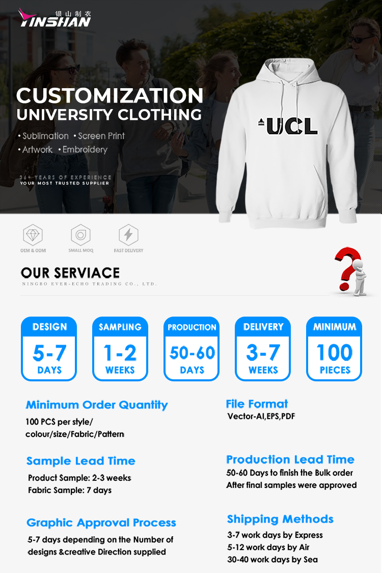 Customized Digital Printing University Logo T-Shirt for Promotion in Casual Style