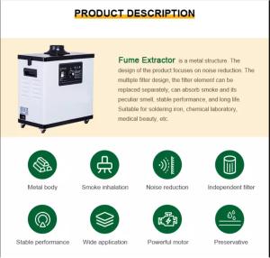 Quality Fumego Nail Salon Air Purifier 110V Nail Dust Collector wholesale