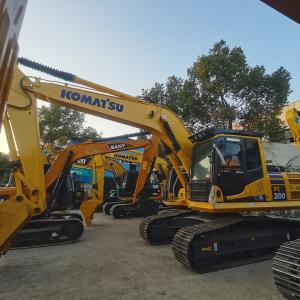 Quality 20 Ton Second Hand Komatsu PC200 PC220 Hydraulic Crawler Excavator With Low Working Hours wholesale