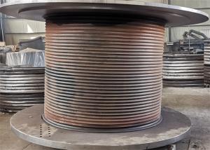 Quality Diameter 2000mm Winch Lbs Grooved Drum For Oilfield Equipment wholesale