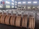 916 Series Large Diameter Rope Pulley ACSR720 Conductor Nylon Sheaves For Wire