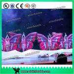 Custom Inflatable Cartoon Characters , Digital Printing Inflatable Butterfly