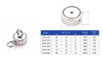 Composite NdFeB Magnet N35 N48 N52 Rare Earth Magnet for Industrial Applications