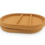 Cork Desk Tray Set Storage Cork Accessory Tray Box Storing Jewelry