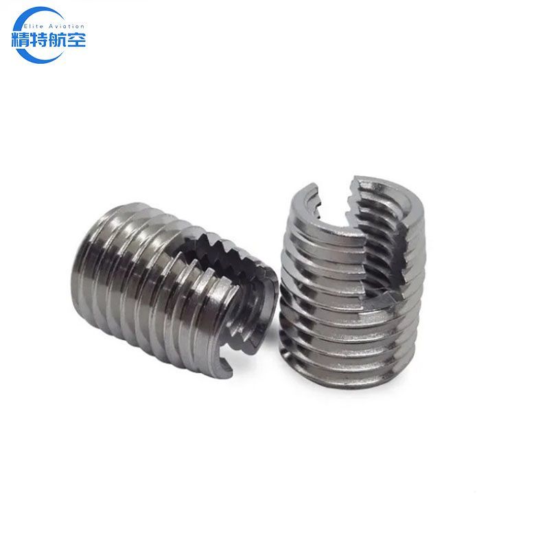 M2-M10 Zinc Plated Repair Internal Thread Fastener Stainless Steel Self Tapping Screw Thread Insert