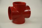 1/2 Inch 4 Way Metal Pipe Connector Corrosion Resistant CNAS