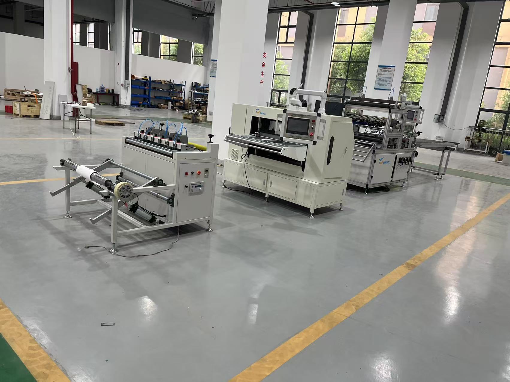 Fully Automatic Knife Pleating Machine 50HZ Mini Pleating Machine 1KW