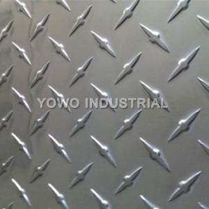Quality Patterned 6.0mm 1250*2500mm Aluminum Embossed Sheets wholesale