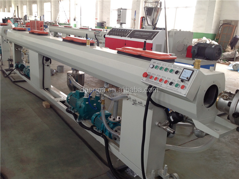20mm - 63mm PPR Pipe Extruder SJ65/30 Plastic Tube Extruders With 80kw Install Power