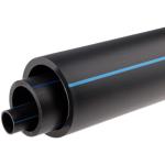 500mm 630mm HDPE Water Supply Pipe PE100 Plastic Water Drainage