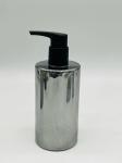 Black Nickel Glass Bathroom Accessories Sets Round Shape Ion Plating Effect