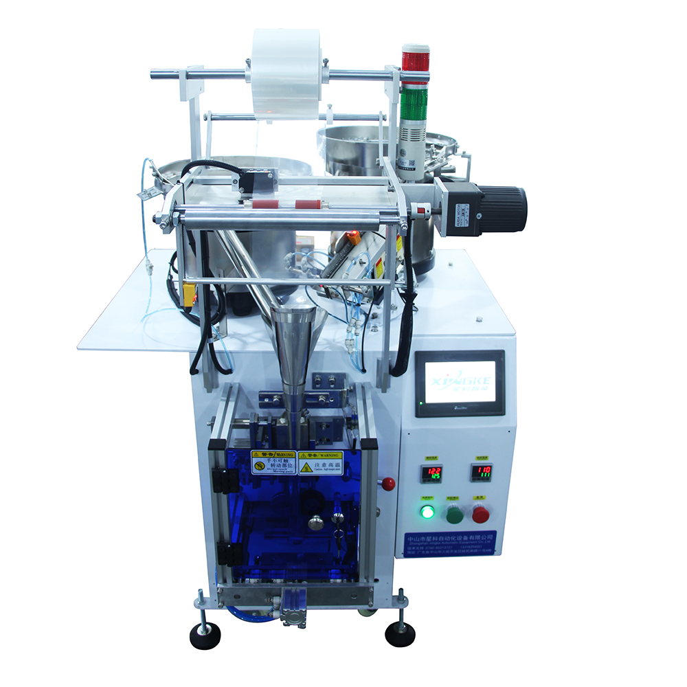 Counting Feeding Filling Packing Machine Sealer Bagging Screws Small Parts Packaging Machine