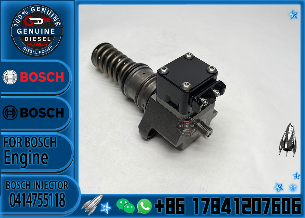 Engine Fuel Injector Nozzle Assy 0414755118 0414755018 10116257 Unit Pump For VOLVO