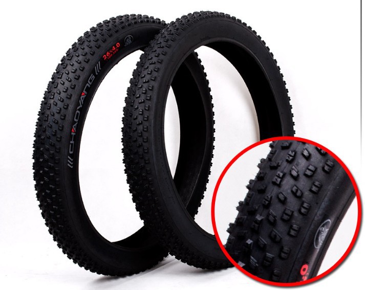 Rubber Electric Bike Parts 26x4.0 E Bike Tires And Tubes