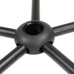 Spray Black Bar Stool Accessories For Bar Chair Base And PU Chair