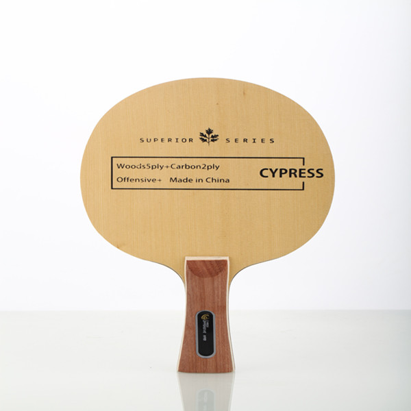 Custom ping pong bats Soft Touch Cypress Blade 6.0±0.2mm Blade Thickness