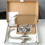 Single lever european style kitchen faucet