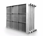 Dry Cool Oil Cooler Hot Water Coil For Air Conditioning Industrial Refrigeration