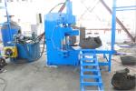 Used Tire Cutter Hydraulic Tire Cutter Tyre Cutter Equipment For Waste Tire