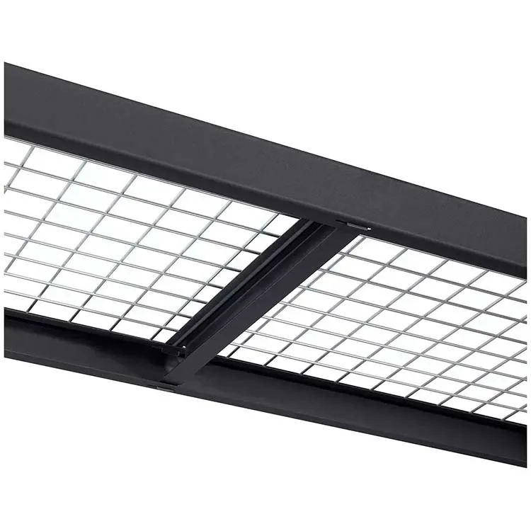 Supermarket Shelf Manufacturer Customized Size Color Steel 100x40 interlocking metal shelves