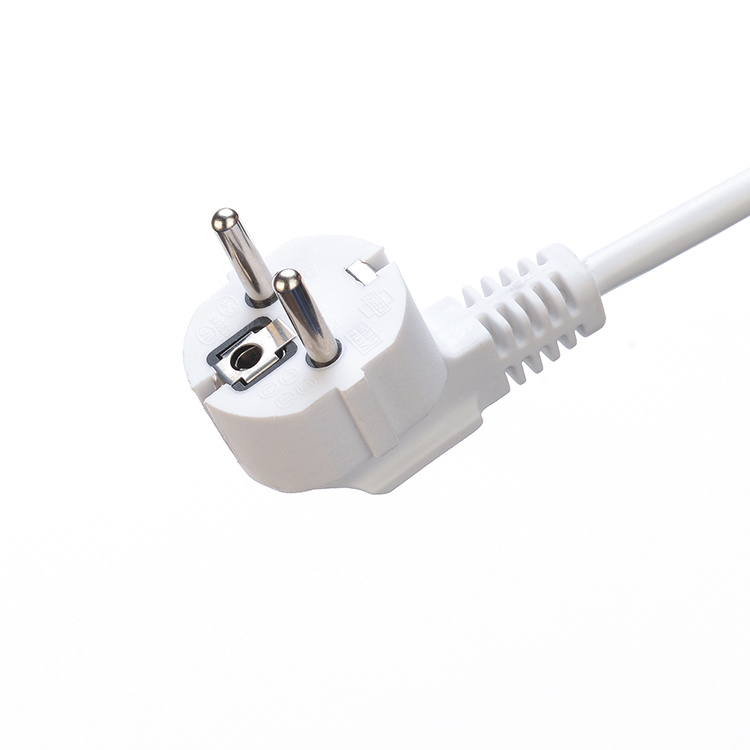 8 Outlet Power Strip with Surge Protector 3 Socket Indoor Extension Cord 4 H05VV-F 3x1.5mm Polyurethane Cables WIFI NO White