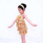 Jazz Dance Competition Costumes Metalic Edged Full Sequin Tiered Dress Shorts