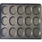 RK Bakeware China Foodservice NSF Glaze Nonstick 4.5 Inch and 5 Inch Hamburger