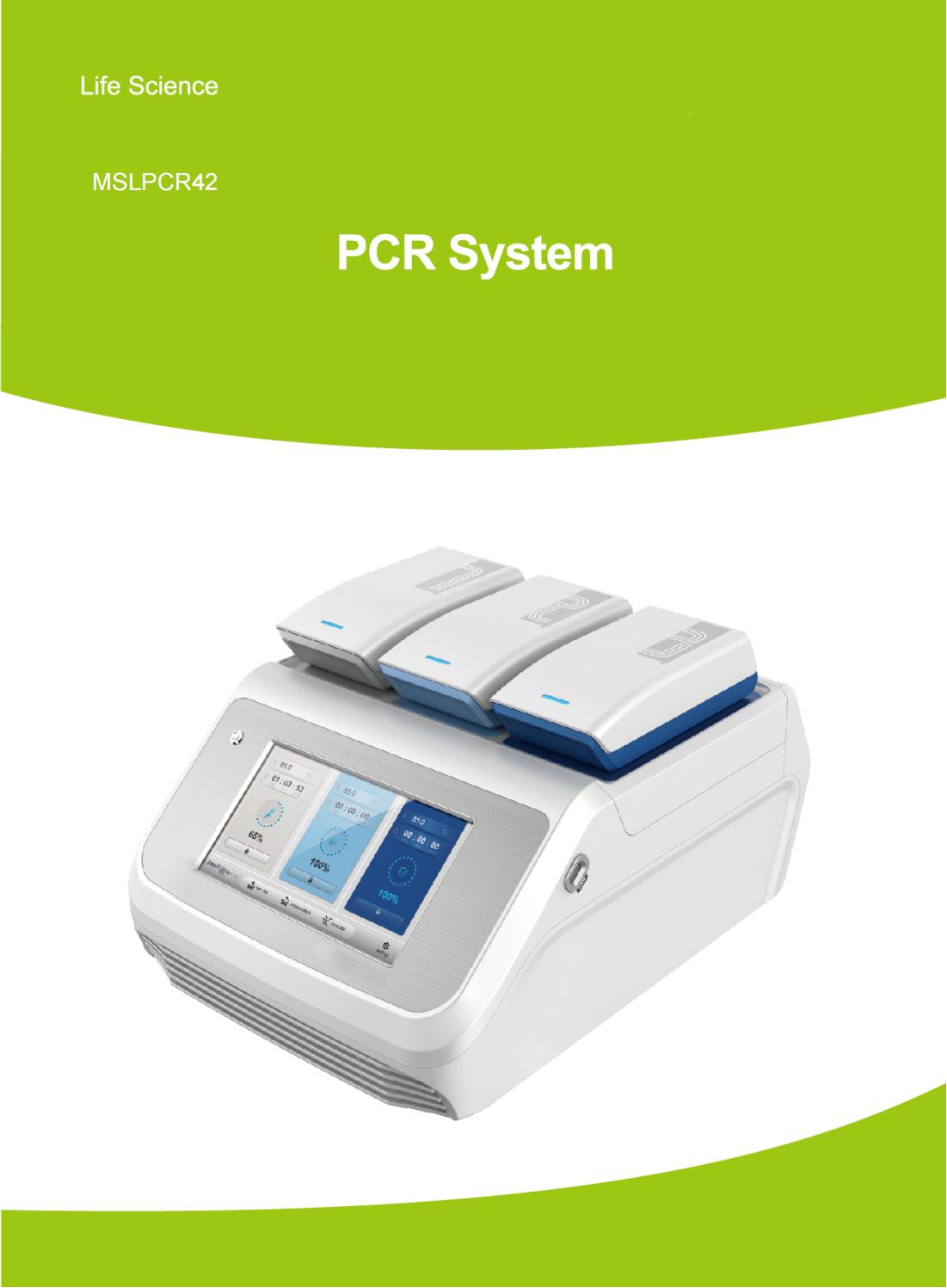 Factory price for the Portable easy operation thermal cycler system PCR device