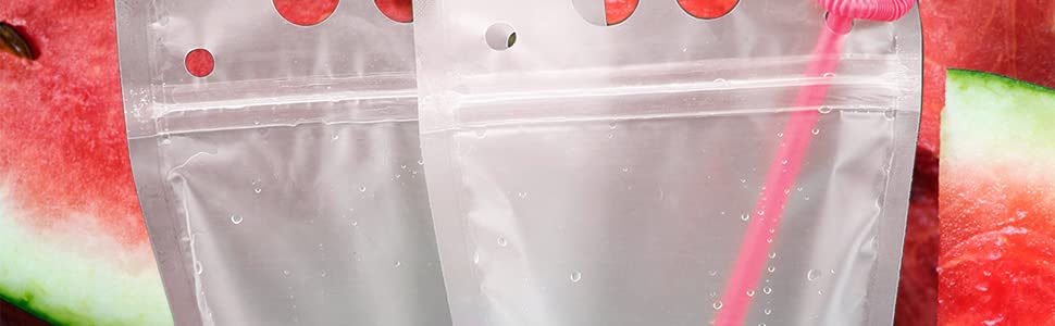 plastic vitroleros mini fish bowl runners cruise blood bag liquor purse frozip drinking bowls