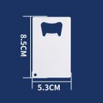 Customized Coated Stainless Steel Sublimation Bottle Opener Blanks Corrosion