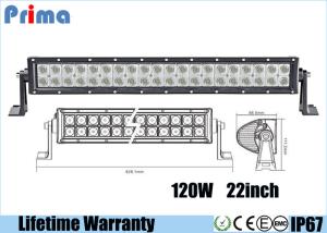 Quality 22 Inch 120W Led Spotlights Bar / Waterproof Dustproof Truck Led Light Bar wholesale