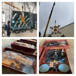 400kg Electric Rotation Glass Panel Lifter Glass Vacuum Lifter With 4pcs Suckers
