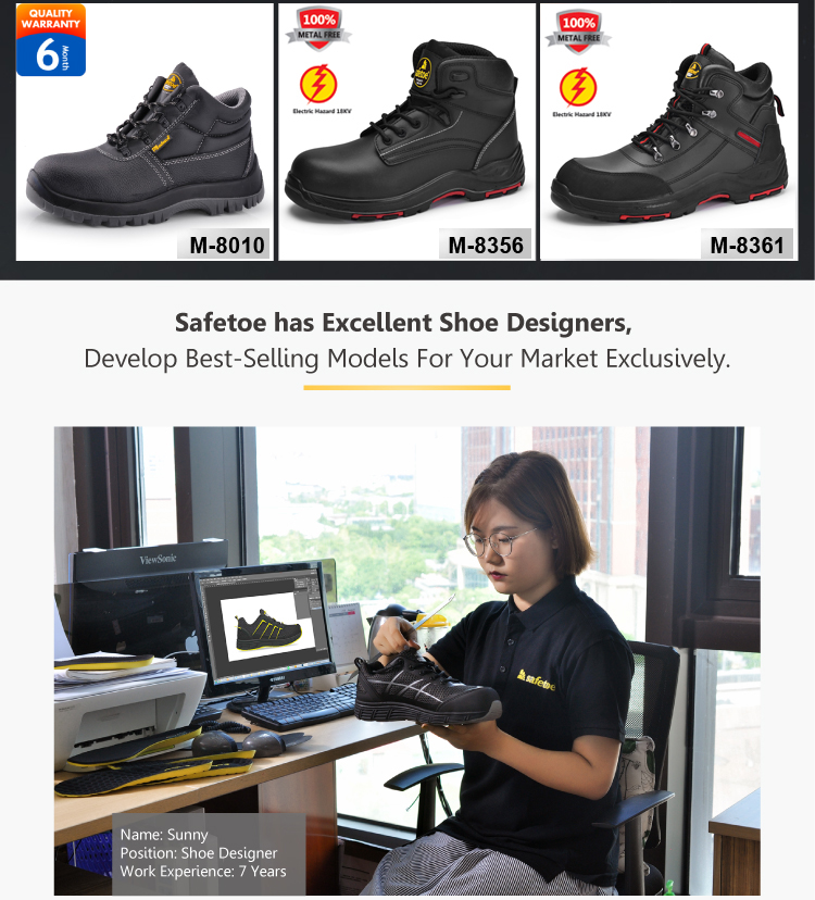 Cow Suede Leather Safety Shoes Work Boots Men Euro 36-47 Puncture Proof Work Boots