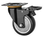 4 Inch Swivel Top Plate PU Castors