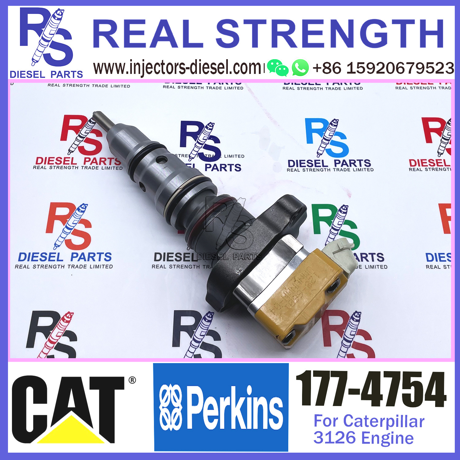 Original New Diesel Engine Fuel Injector 188-1320 196-4229 177-4754 177-4752 For Caterpillar 3126 Engine