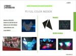 5mm triangle led screen for nightclub