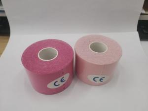 Quality OEM 5cm Width Kinesiology Athletic Tape , Sports Muscle Tape For 5-7 Days Wear wholesale