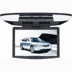 Quality Roof Mounted 18.5'' 19'' Flip Down Coach LCD Multimedia Monitor With SD USB Player HDMI wholesale