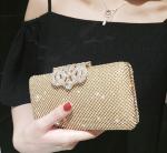 New bride's wedding bag diamond lady versatile banquet clutch evening dress bags