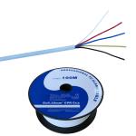 Secure Shielded/Unshielded 12X0.22 Stranded CPR Cca Alarm Cable Security Cable