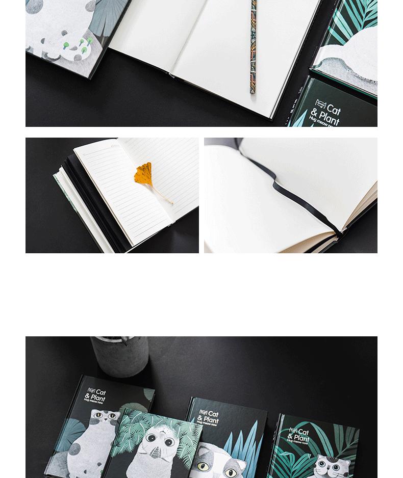 Personalized Custom A5 PU Leather Cover Dotted Notebook with Elastic Band and Dot Grid