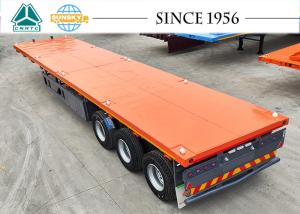 Quality FLAT DECK TRAILER Flatbed Carrier semi Trailer 40Ft Flatbed Semi Trailer wholesale