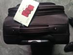 Business Trip / Travel Soft Trolley Luggage 1680D Carry On With 4 Rotating