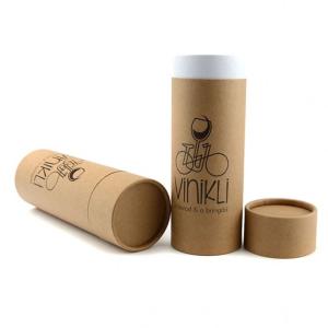 Quality Round Custom Tea Box Packaging Matt Laminated Debossed UVcoated wholesale