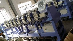 Quality Tubular Embroidery Machine , Hat Stitching Machine Fast Data Transmission wholesale