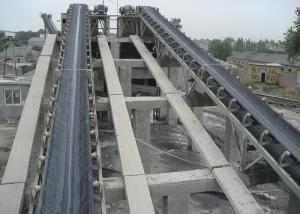 Quality Transport Lime Stone B650 Inclined Belt Conveyor With Hopper wholesale