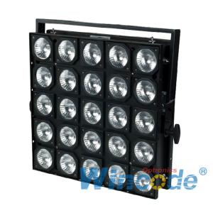 Quality 25 Heads OSRAM LED Stage Light , DMX Matrix Panel Audience Blinder Lights wholesale