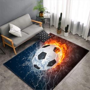 Quality Grass Court Living Room Floor Carpets Green 3d Printed Rugs 1.5*1m wholesale